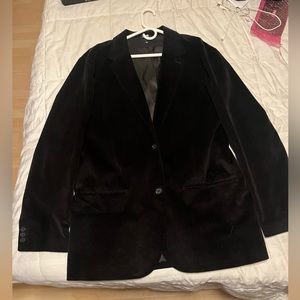 Gap black cotton/polyester extra large blazer